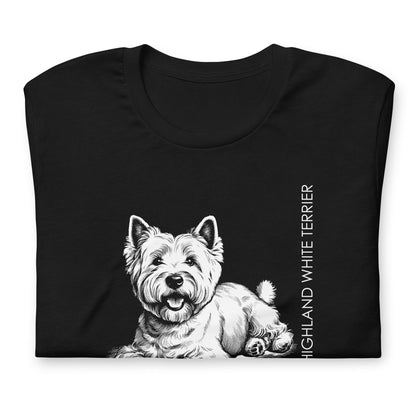 West Highland White Terrier Unisex t-shirt