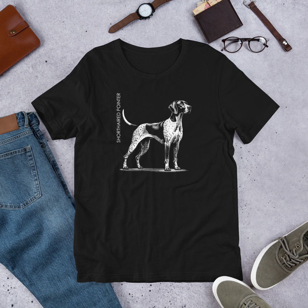 Shorthaired Pointer Unisex t-shirt