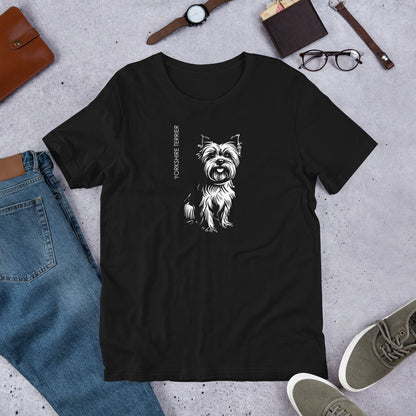 Yorkshire Terrier Unisex t-shirt