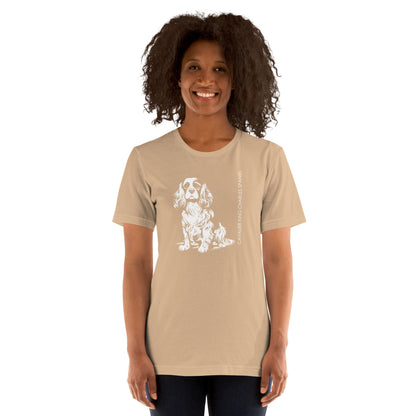 Cavalier King Charles Spaniel Unisex t-shirt