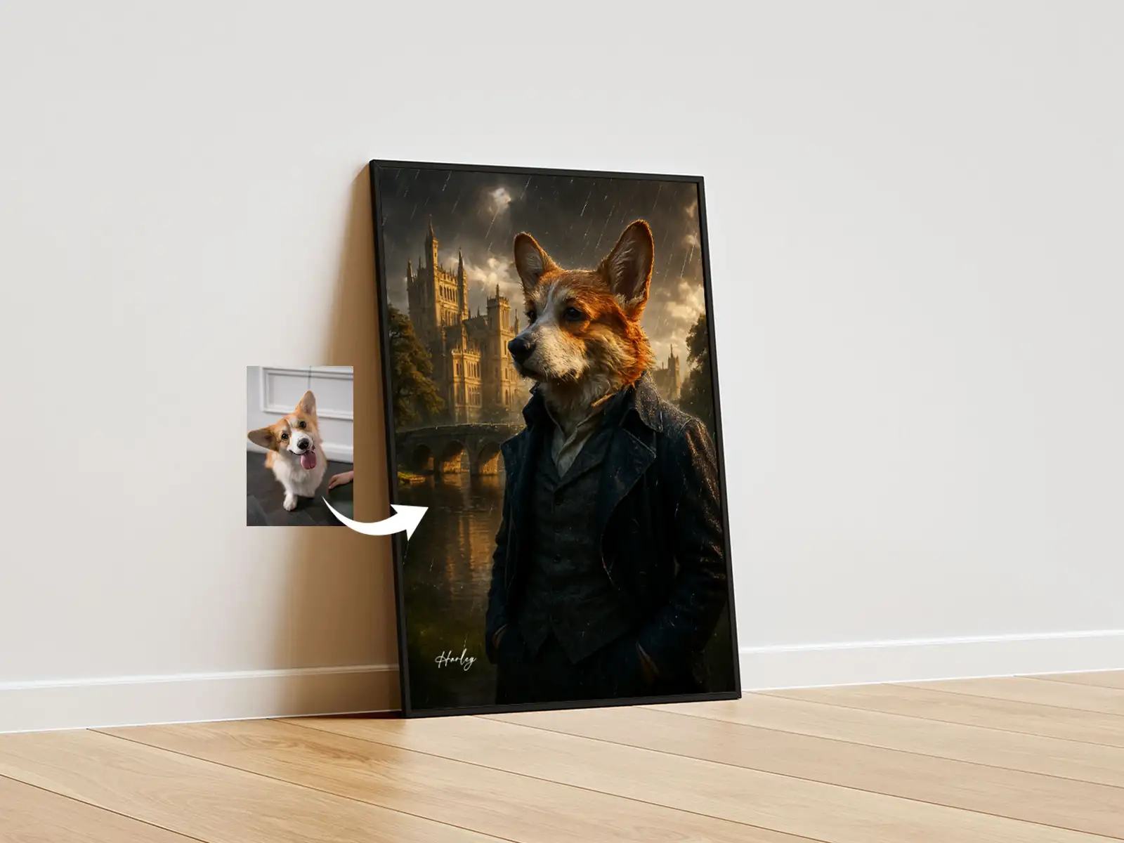 Custom Cinematic Pet Portraits