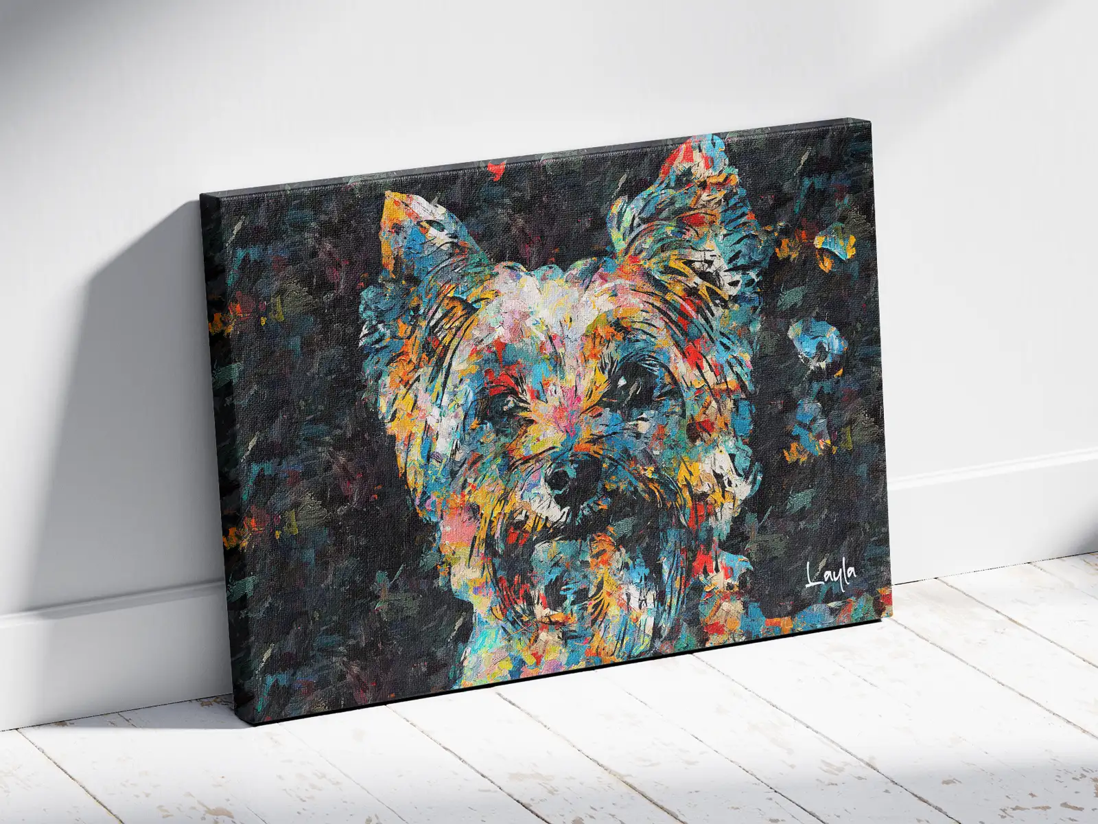 Custom Abstract Pet Portraits