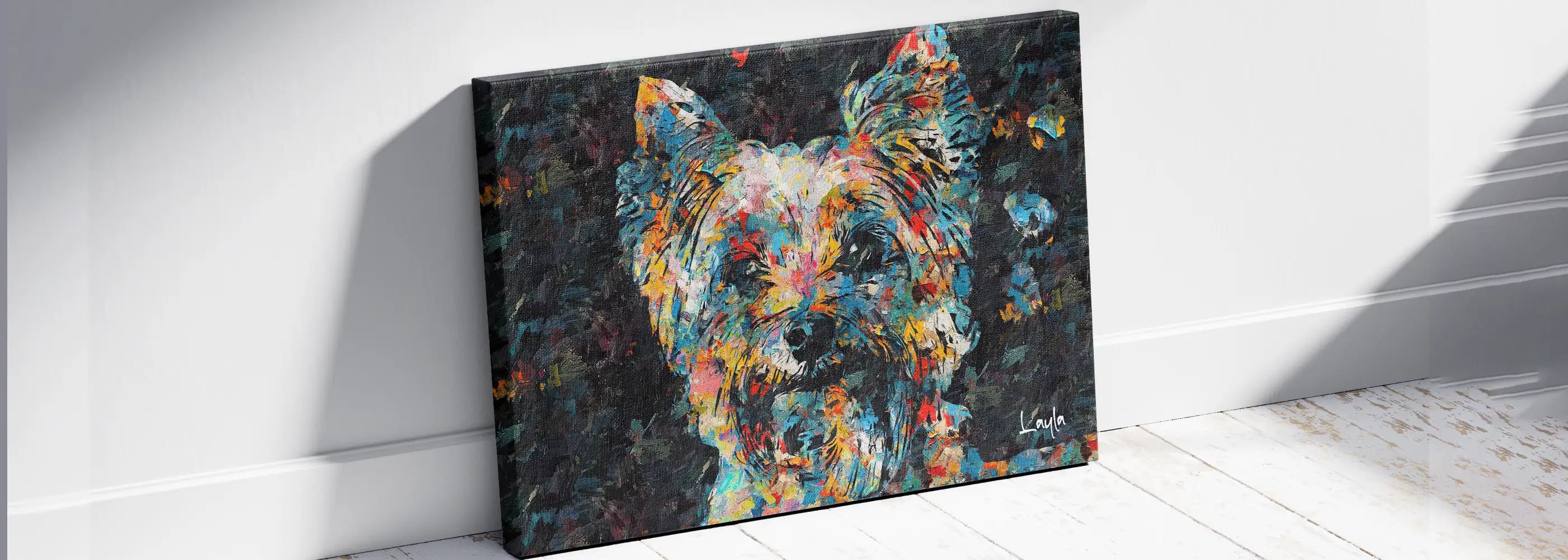 Custom Abstract Pet Portraits