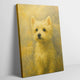 West Highland White Terrier Fine-Art Graffiti Portrait