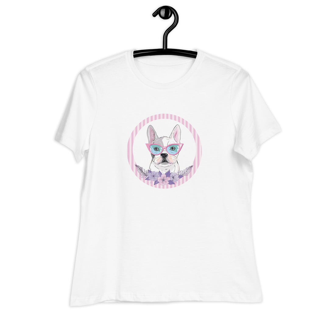 Cute Frenchie Women's Relaxed T-Shirt