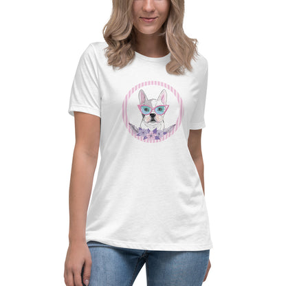 Cute Frenchie Women's Relaxed T-Shirt