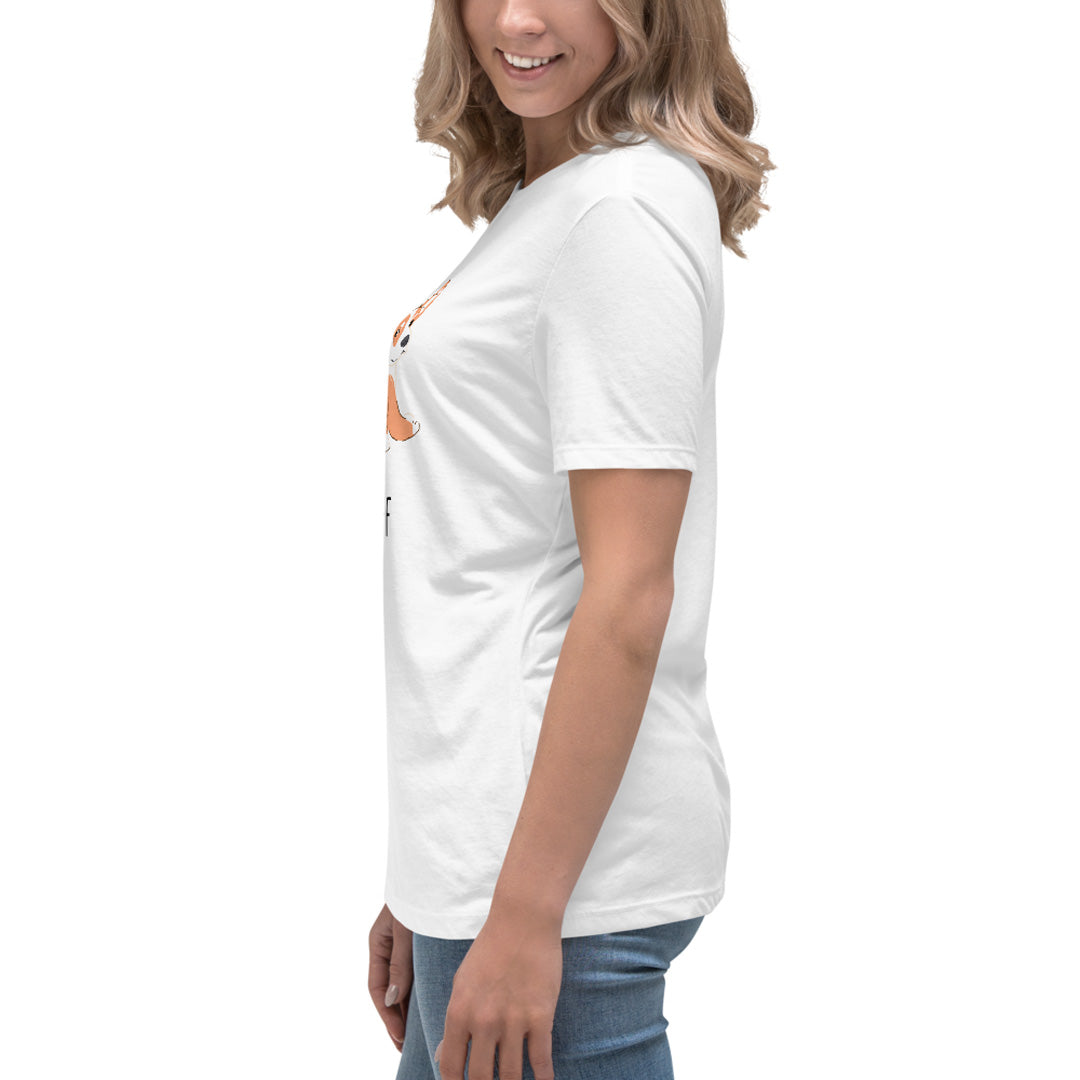 Talk To The Fluff Women's Relaxed T-Shirt