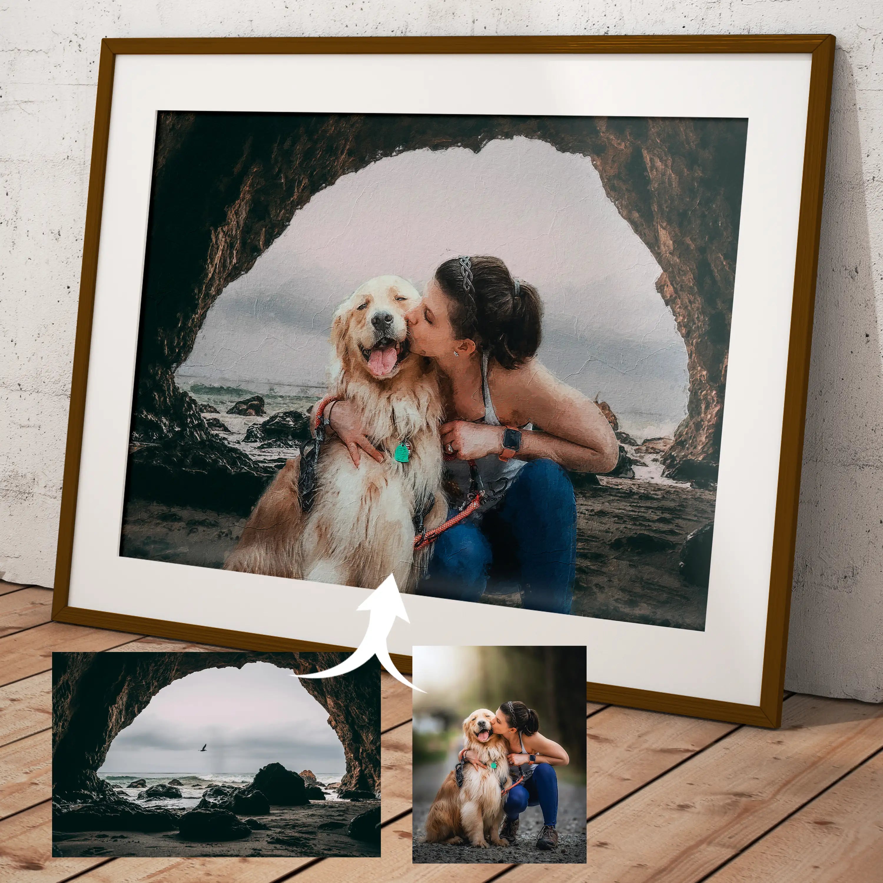 Custom Pet Portrait Painting